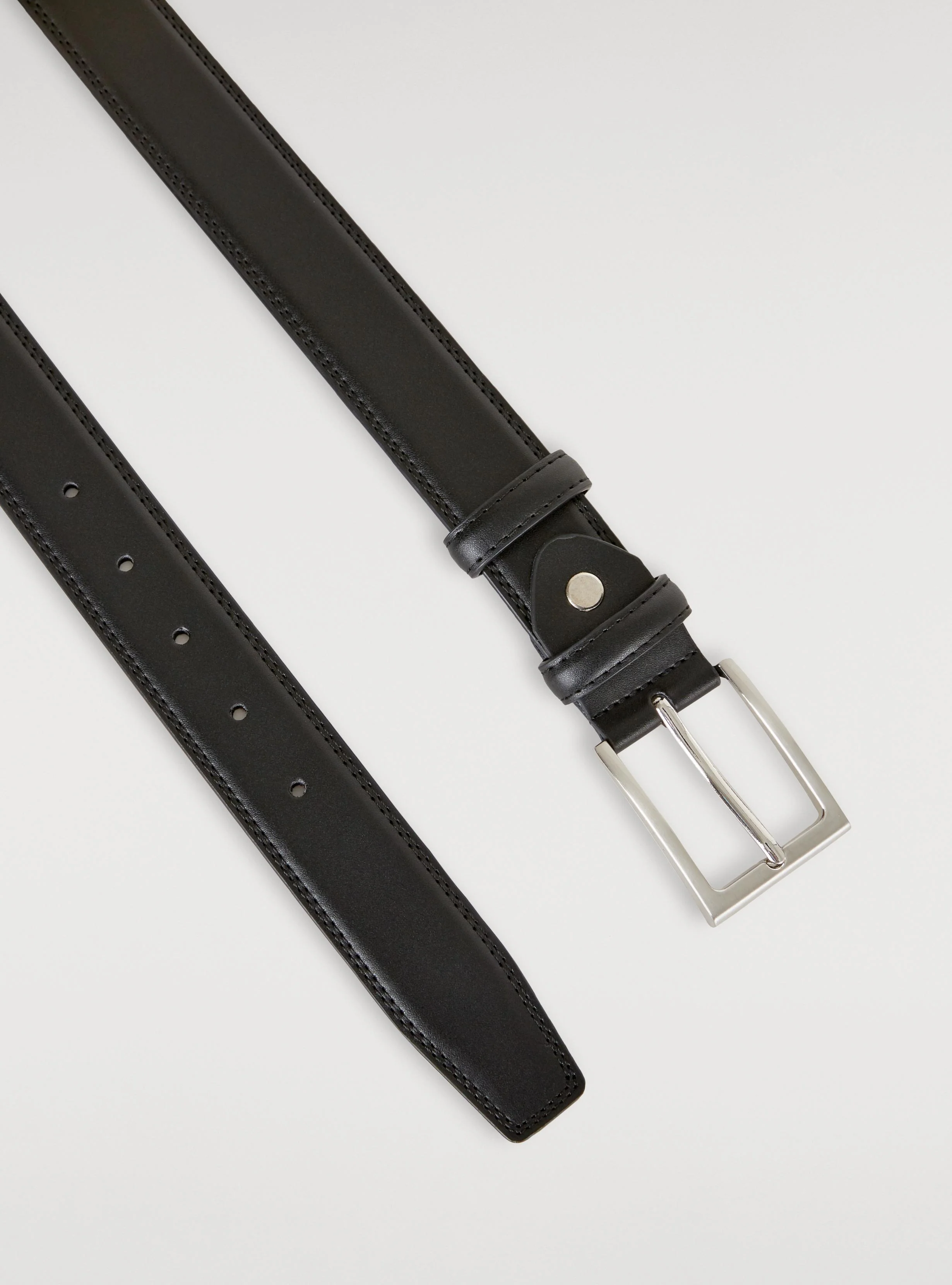 Cintura classica in pelle - Image 3