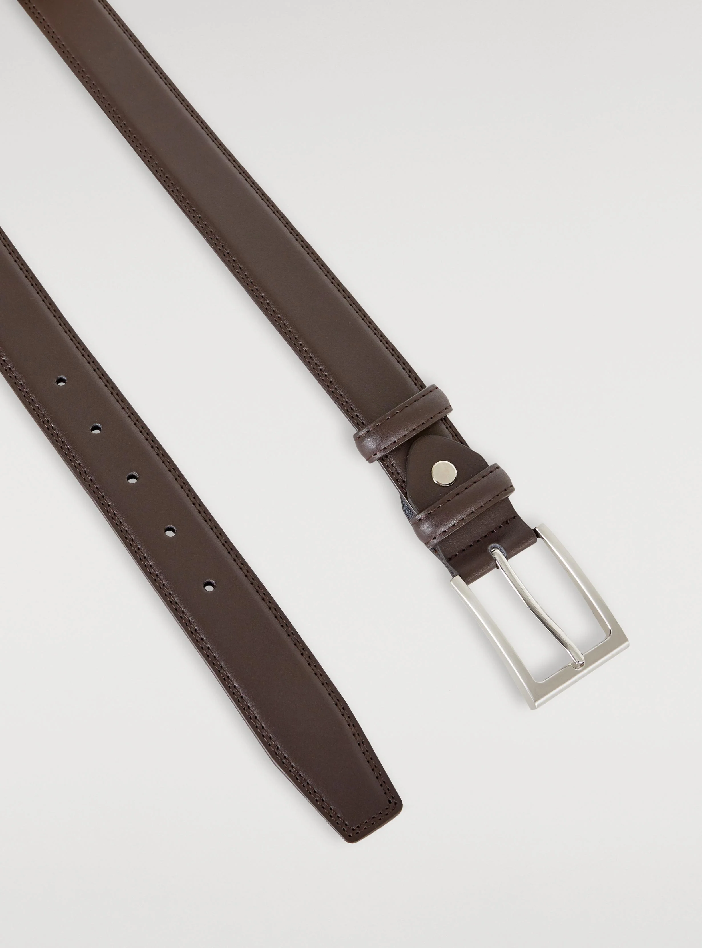 Cintura classica in pelle - Image 3
