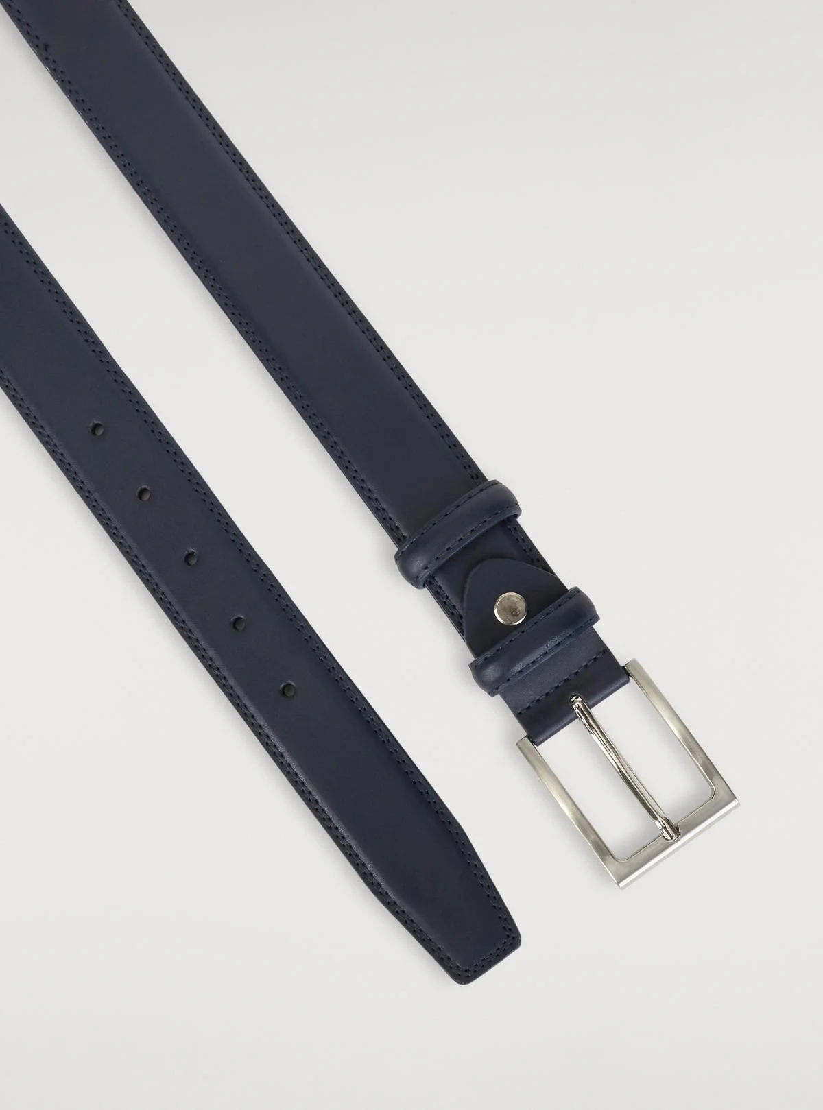 Cintura classica in pelle - Image 3