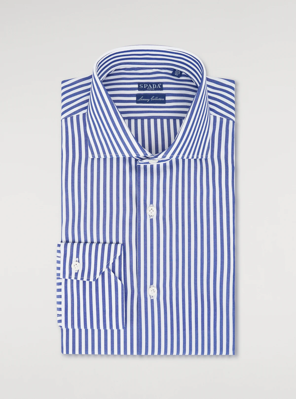 Camicia in cotone a righe