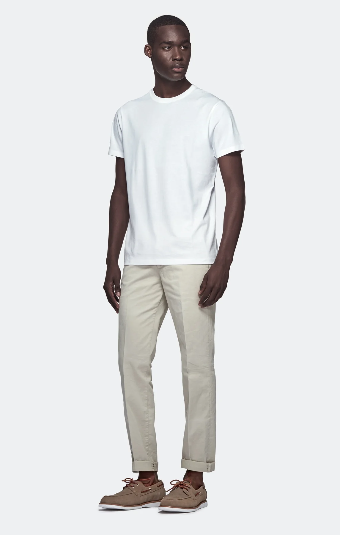 T-shirt tinta unita in cotone