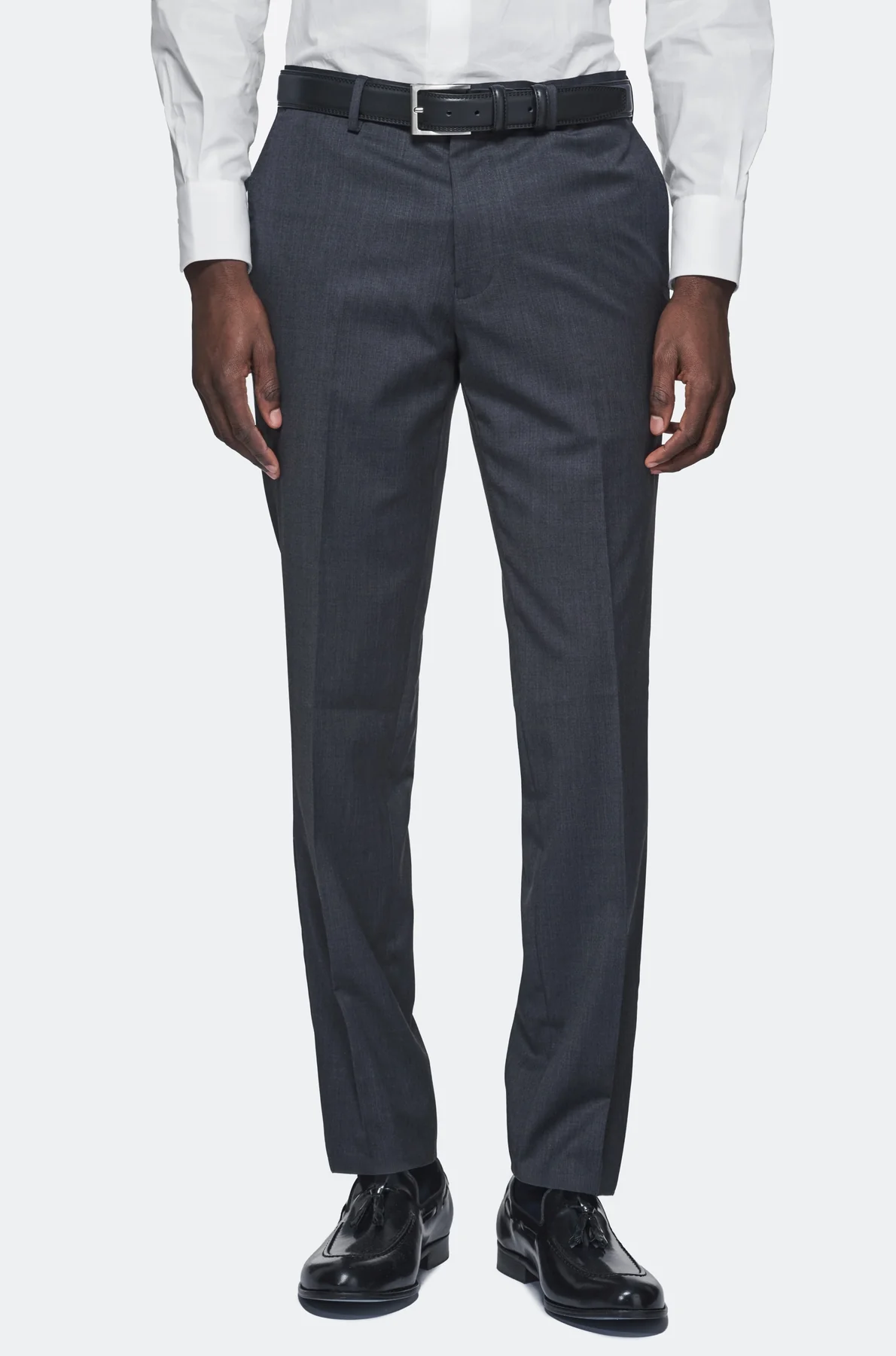 Pantalone in misto lana elastico