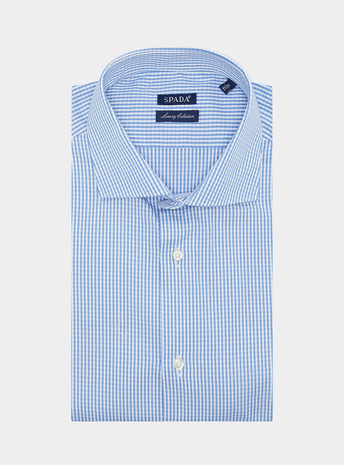 Camicia a quadretto in purto cotone